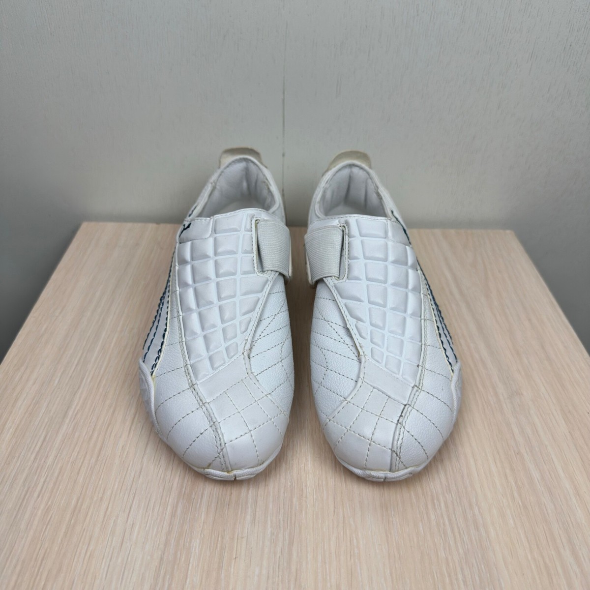 Puma Uke 00s Y2K Speedcat Leather Trainer Shoes White