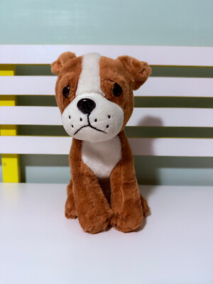 DOG TOY BOXER STUFFED ANIMAL KMART ANKO 24CM TALL