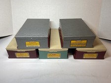 Vintage Lot Of 5 Kodaslide Compartment Files