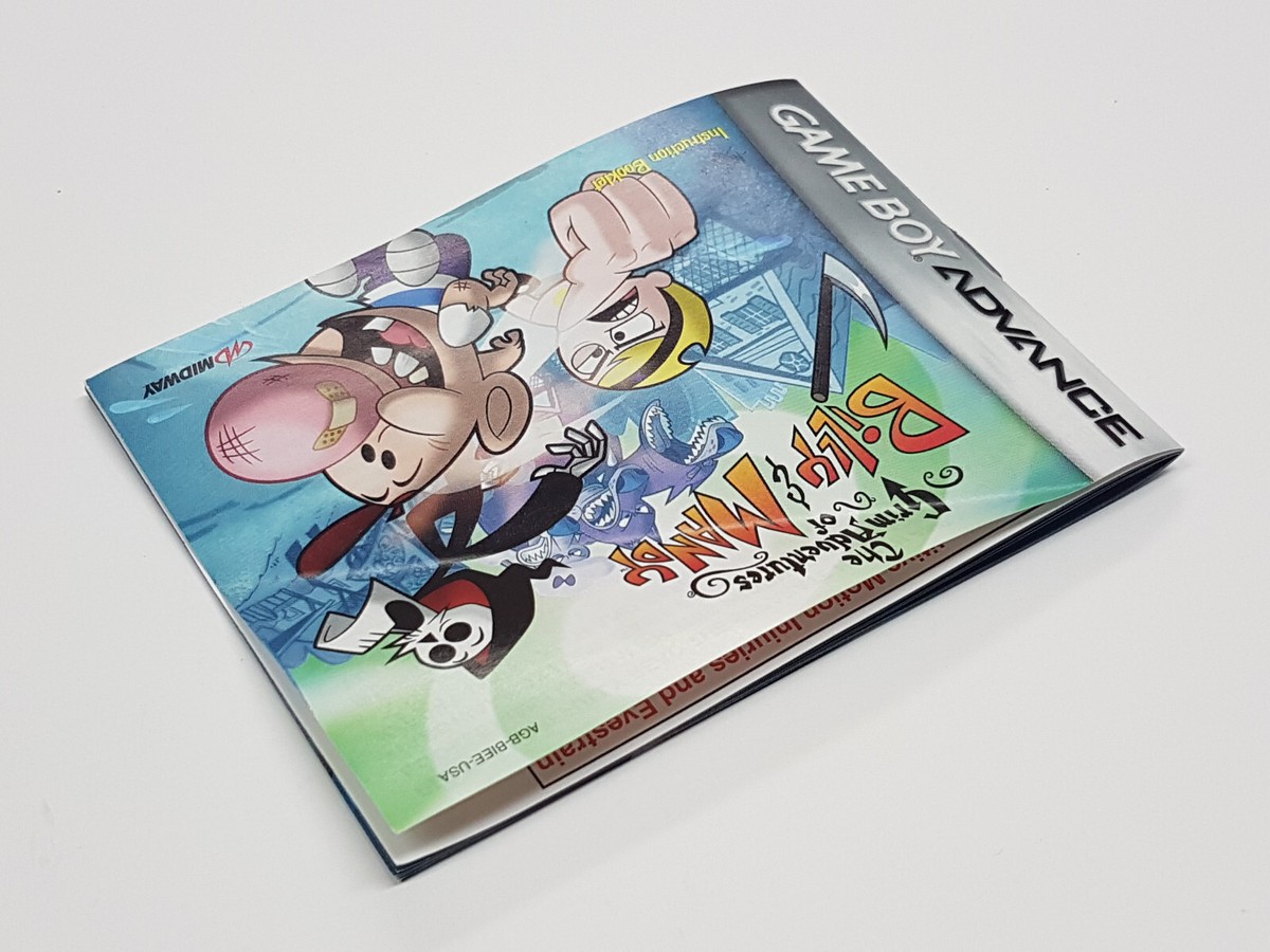 GBA ゲームボーイアドバンス Billy & Mandy 北米版
