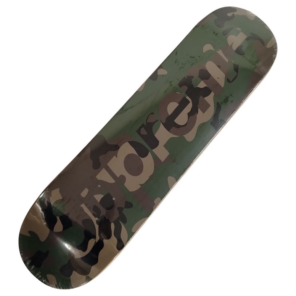 SUPREME Supreme Camo Logo Skateboard Deck Camo Logo SUPREME Supreme Camo Logo Skateboard Deck Camo Logo