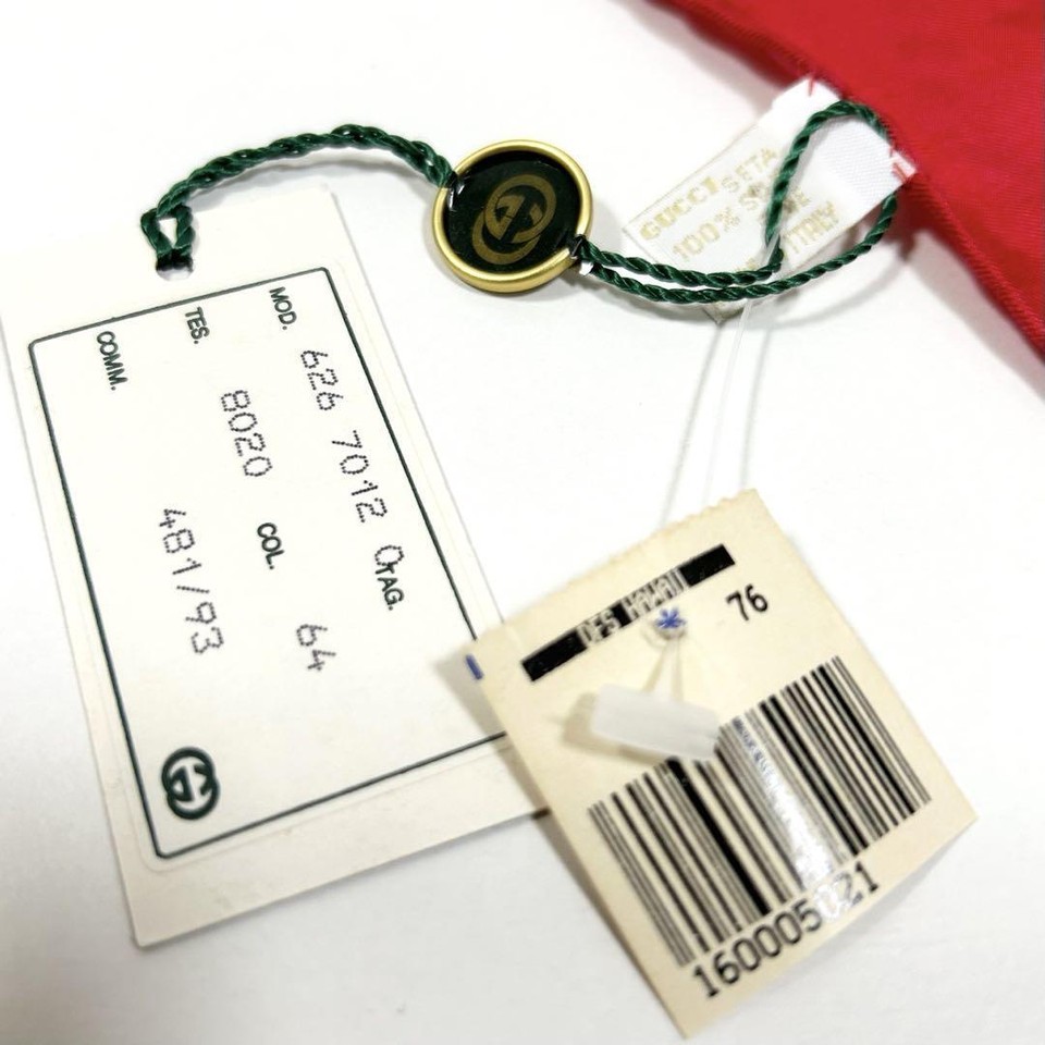 mc14 Rare Gucci/Large Scarf/100 Silk Jockey/Horse/Red eBay