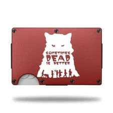 Custom Laser Engraved Wallet - PET SEMATARY - GREAT GIFT WALLET