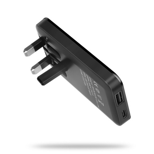 20W USB-C PD + USB-A QC Fast Charger | Dual Port Folding UK Plug | Mobile Phone - 第 8/9 張圖片