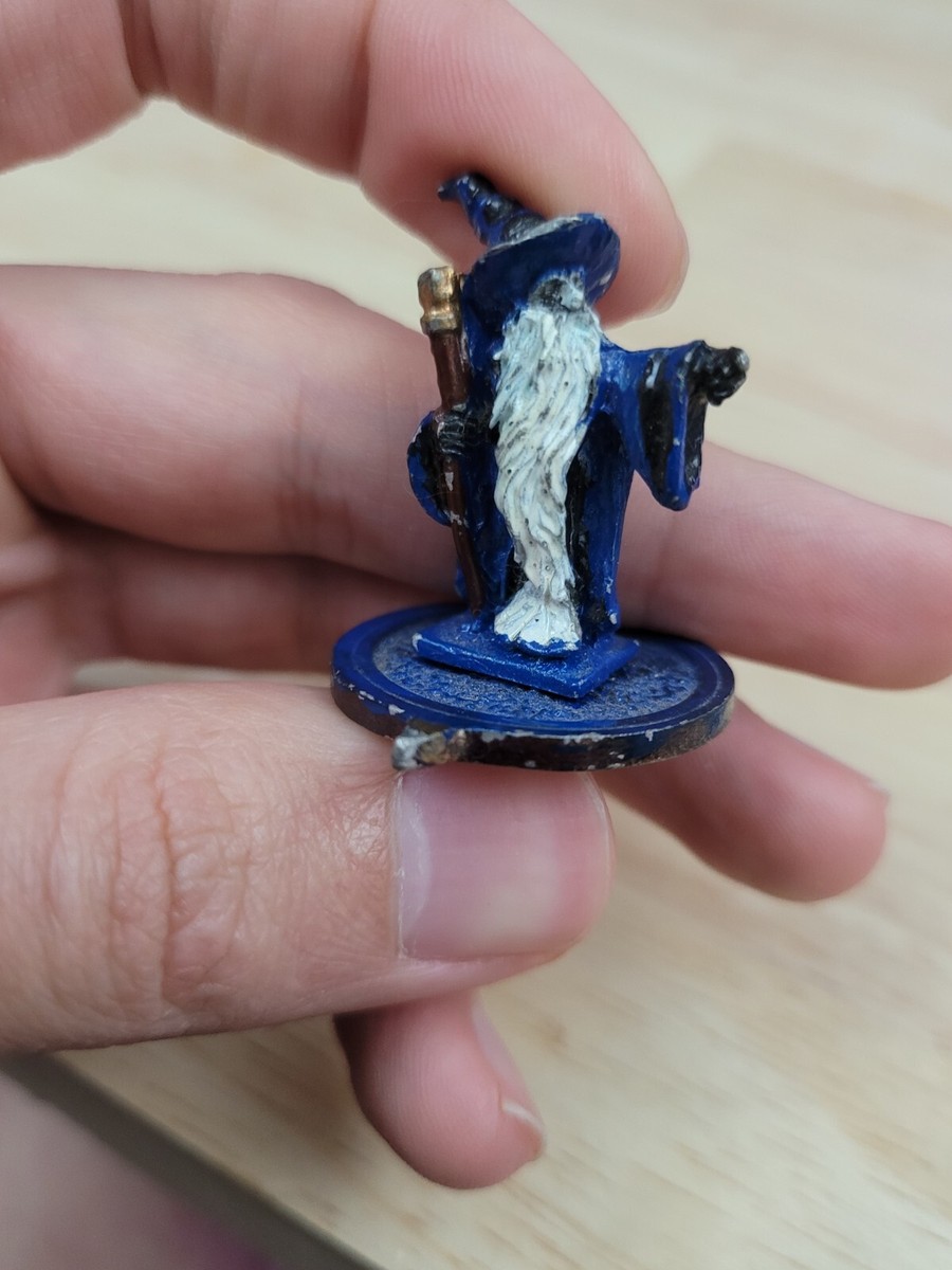Vintage Scrye Reaper Minture 1994 Wizard w/Spell Life Vintage Scrye Reaper Minture 1994 Wizard w/Spell Life