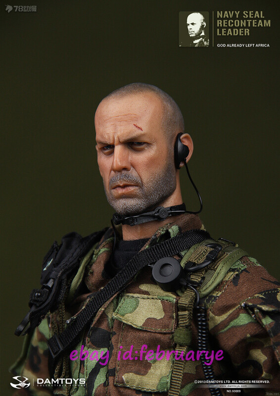ミリタリー NAVY SEAL RECONTEAM LEADER Damtoys 1/6 93009 Navy Seal Reconteam Leader Action Figures