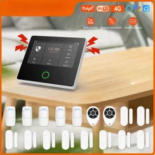 WiFi 4G Home Security System Wireless Security Protection Tuya Smart Home Alarm