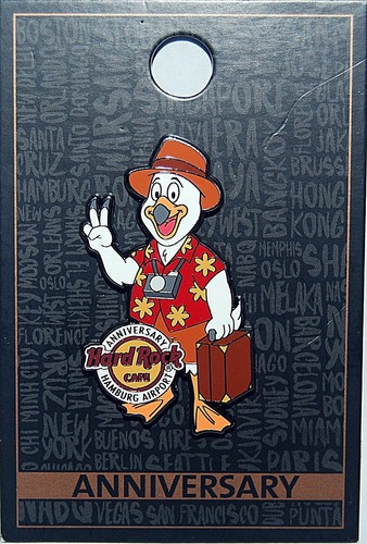 Hard Rock Cafe HAMBURG AIRPORT Year 2023 2nd Anniversary Pin