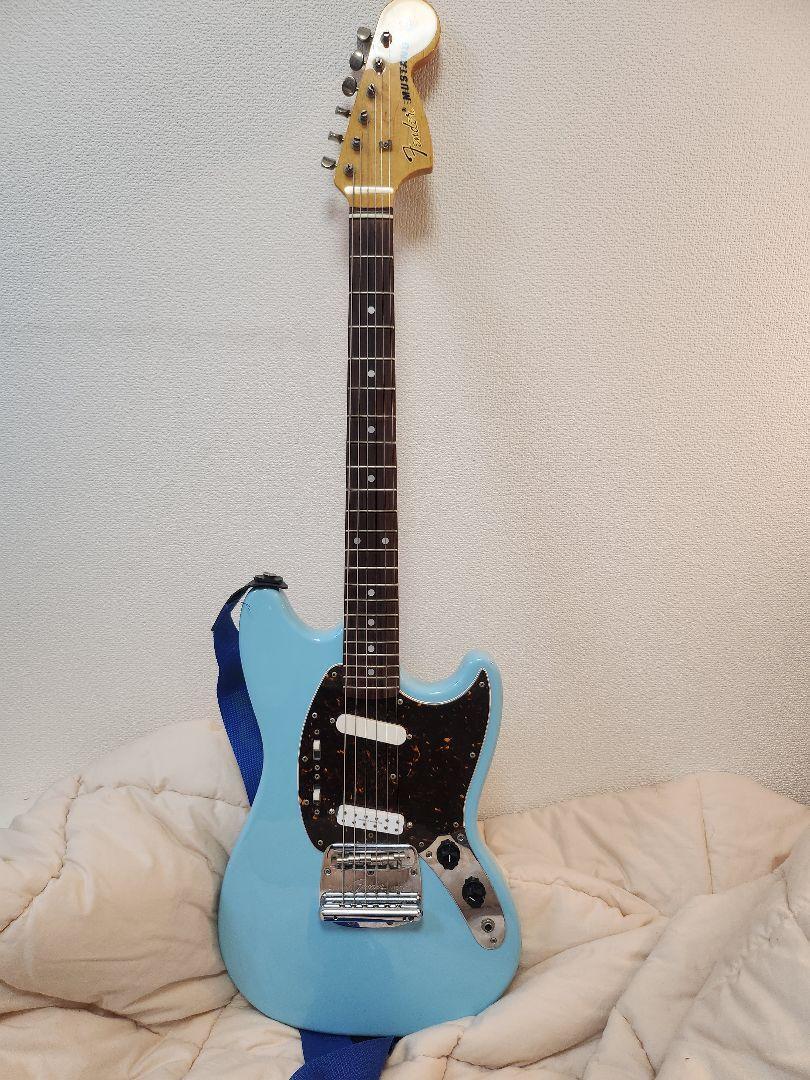 Fender Mustang Sonic blue T Serial W/Gig bag Electric Guitar Fender Mustang Sonic blue T Serial W/Gig bag Electric Guitar