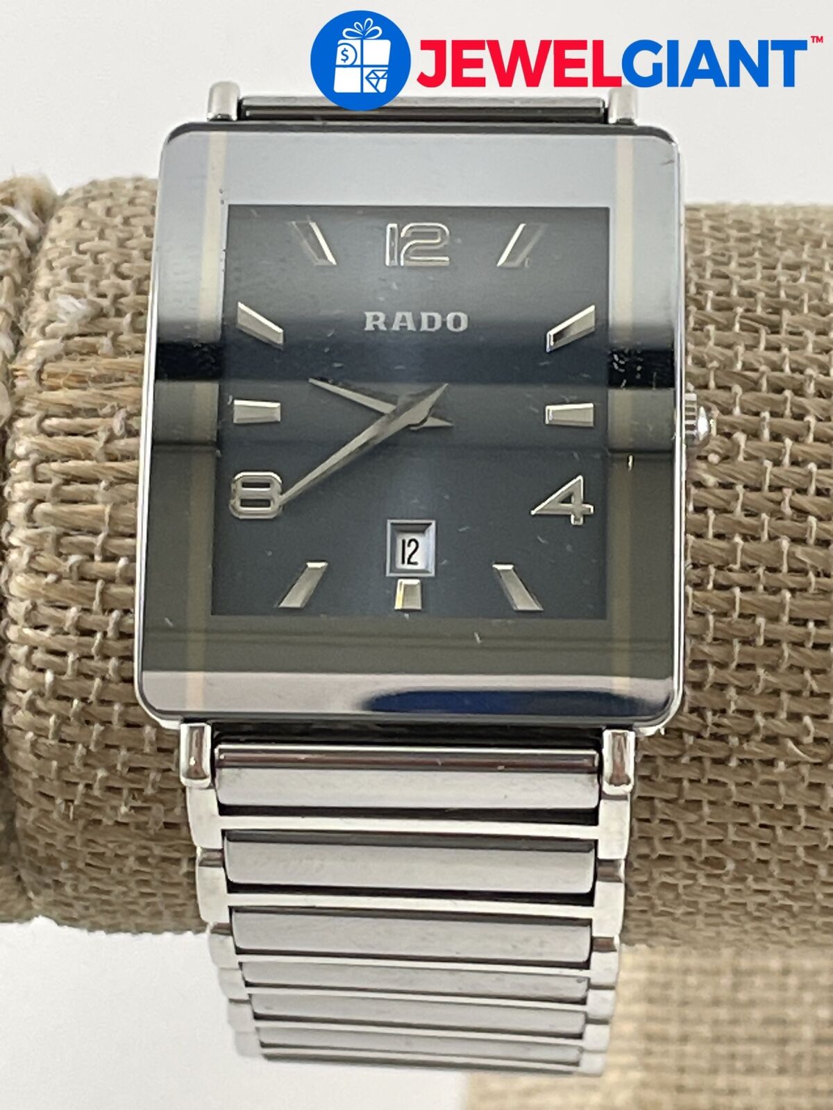 DIASTAR TITANIUM MEN'S NEED BATTERY STRAP OR RADO REPAIR WATCH #FA885 INCH 7 MAY - vintagewatches.pk