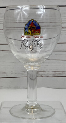 Leffe Belgian Beer Glass Chalice Goblet Abbaye de Abdij van Leffe 25cl 8.5oz