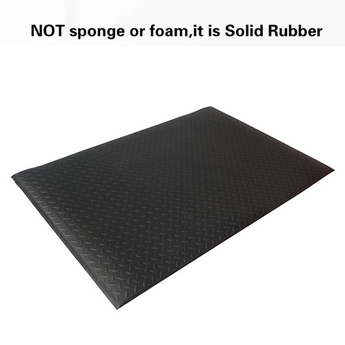 CHECKER PLATE RUBBER GARAGE FLOORING MATTING 1M WIDE X 3MM THICK A