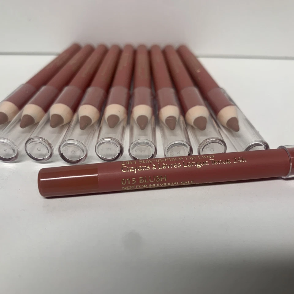 Lápiz labial 10 Estee Lauder Double Wear Stay In Place 015 rubor viaje 0,02 oz ea Foto 4 de 4