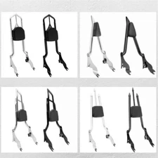 Tall Passenger Backrest Sissy Bar For Harley Touring Street Glide Road Glide Kin