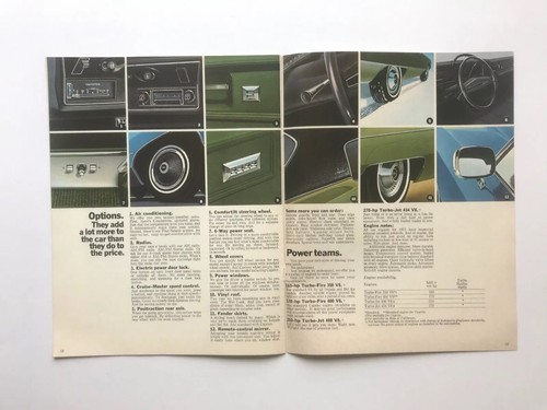 Vtg 1972 Chevrolet Chevy Official Car Auto Dealer Brochure Caprice Impala BelAir - Picture 6 of 6