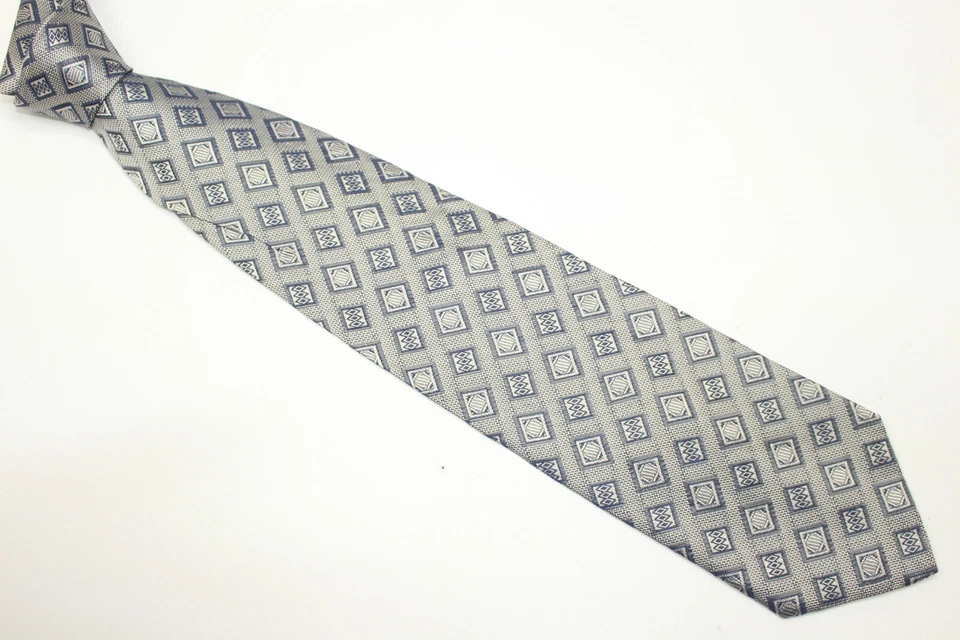 Gravata de seda LA DOLCE VITA feita na Itália F54075 - Imagem 2 de 4