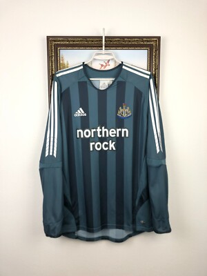 Newcastle Away football shirt 2005 Soccer Jersey Long Sleeve