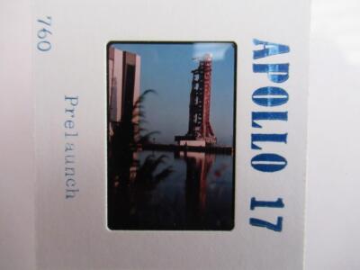 Space Exploration Apollo 17 Programm 35mm Zellulose Dia