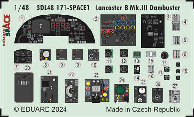 Eduard 1/48 Eduard Lancaster B Mk.III Dambuster SPACE 1/48