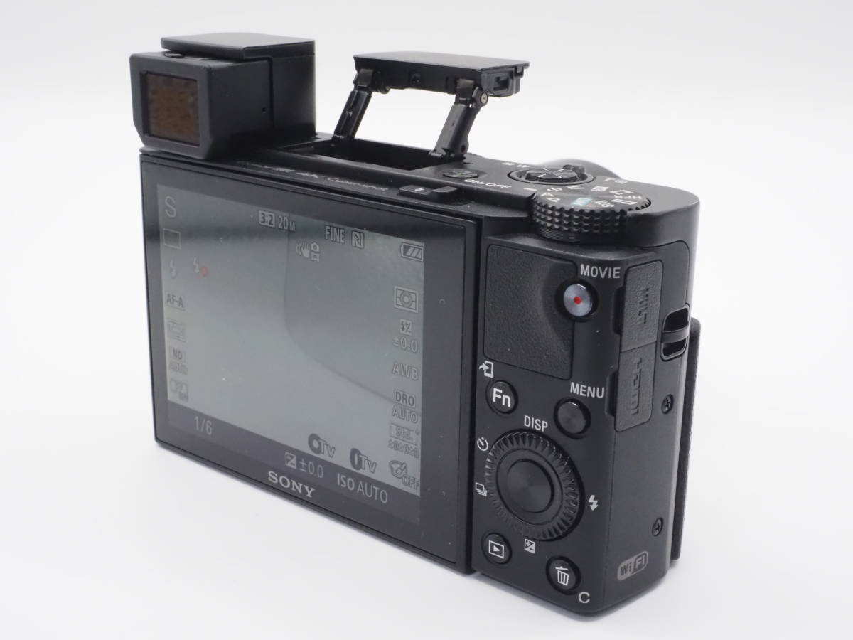 SONY CYBER SHOT DSC-RX100M5 RX100V ZEISS LENS Display in