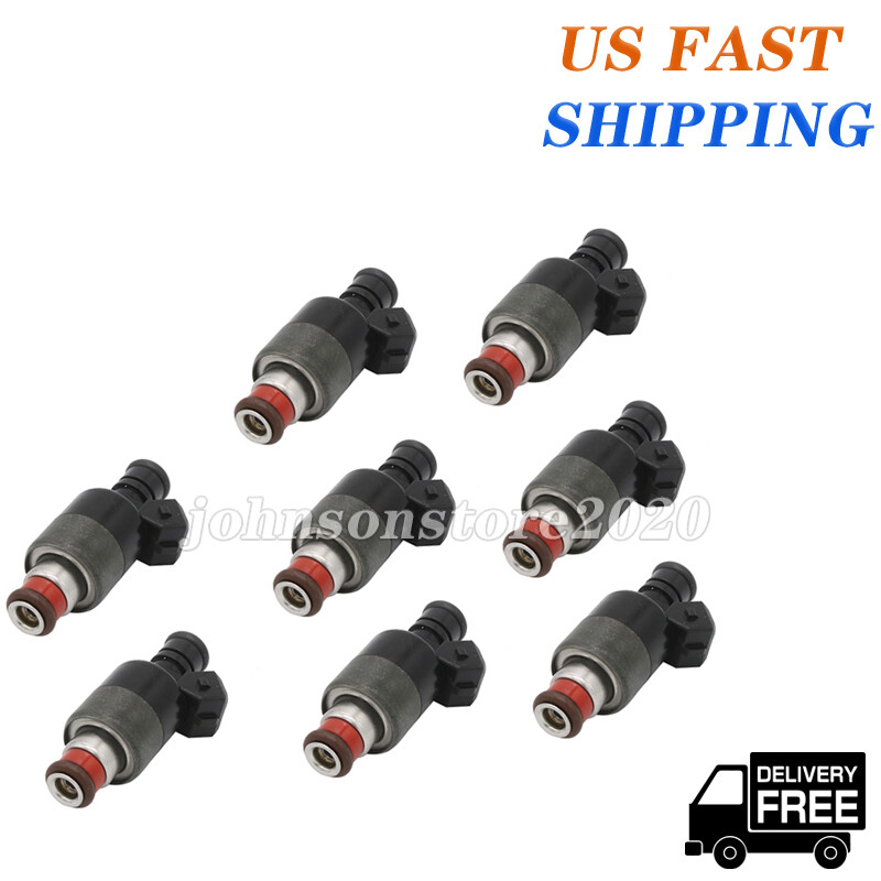 Set(8) Fuel Injectors 17121068 Fits 1994-1995-1996 Chevy Corvette & Caprice 5.7L