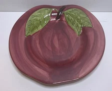 Franciscan APPLE Shaped Accent Salad Plate 8.25" Made in Portugal