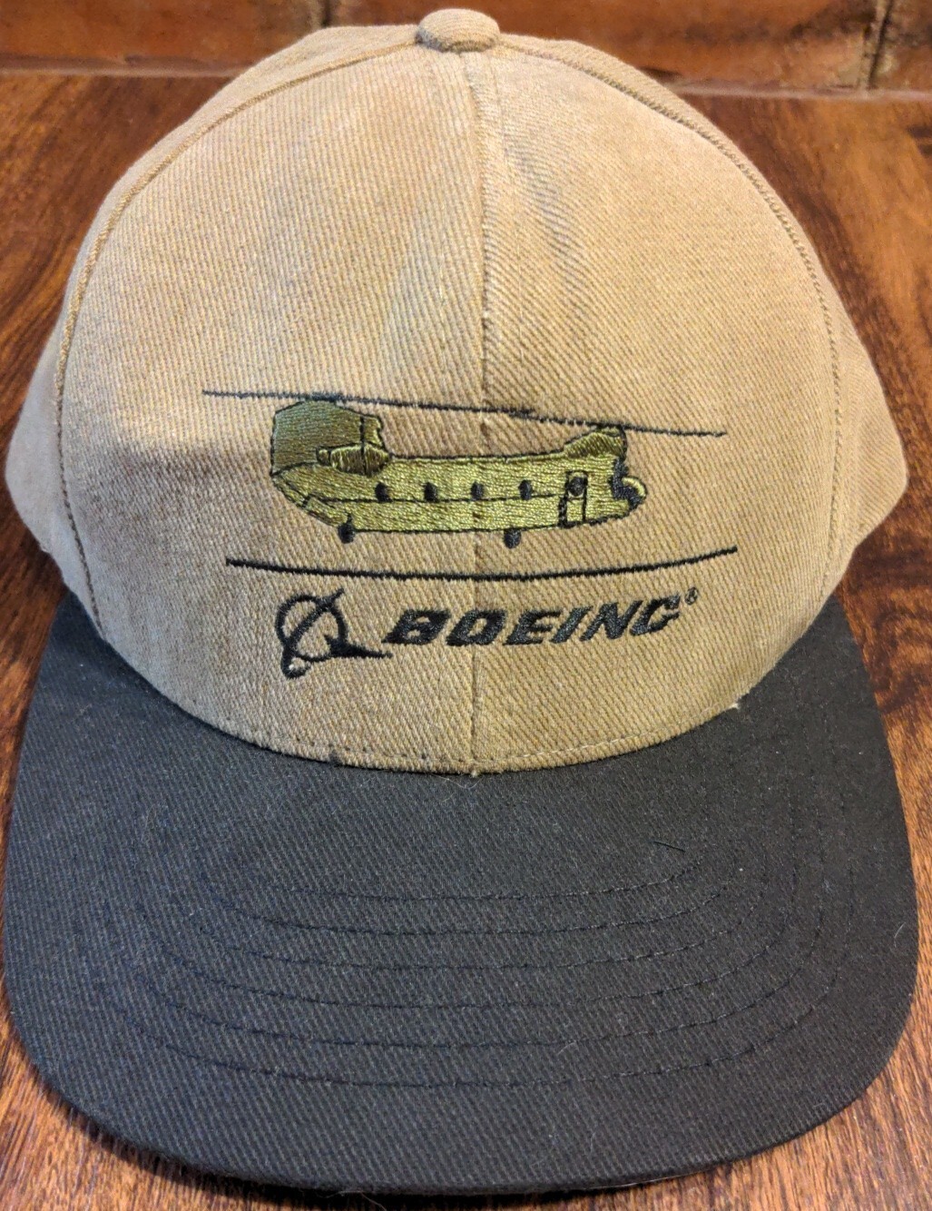 Boeing CH47 Chinook Helicopter Hat Adjustable Strapb… Gem