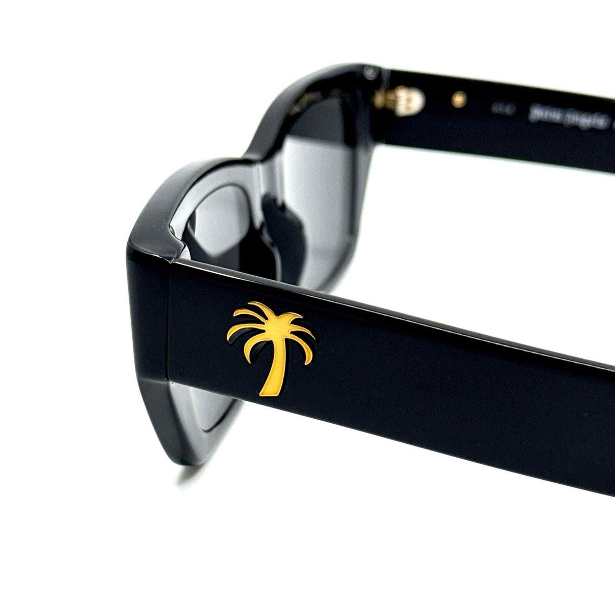 New! PALM ANGELS Sunglasses PERI034 1007, Authentic NEW PALM ANGELS PERI034 1007 BLACK SUNGLASSES FRAMES 51-19  main image 3