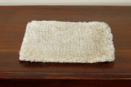 Home Décor Beige Placemat Kitchen Dining Tables Mat Handmade Modern Art Silk Rug - Picture 3 of 6