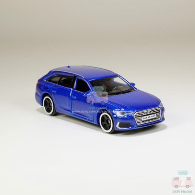 Bburago 1:64 Audi A6 Avant Model Car Alloy Diecast Vehicle Collection Gift Blue