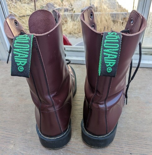 solovair boots size 11(usa) mens 