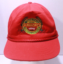 Schlotzsky's Deli Home of The Original Sandwich Red Cord Hat KC Vintage Rare