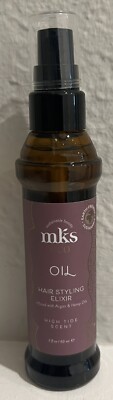 MKS eco Oil, High Tide Scent- 2 fl oz - Hair Styling Elixir - Moroccan Argan Oil