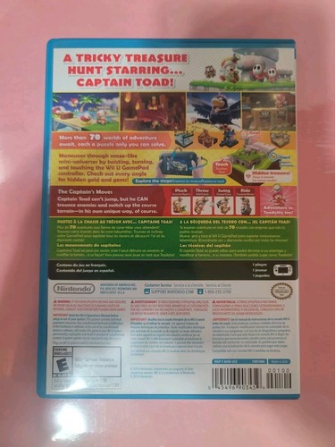 Captain Toad: Treasure Tracker (Nintendo Wii U, 2014) - Picture 2 of 3