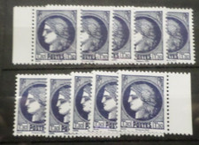 FRANCE 2024 LOT 10 timbres type CERES 1938 du carnet MARIANNE AVENIR neuf** MNH