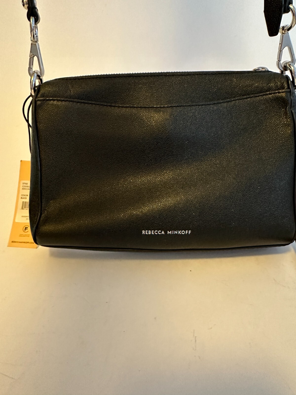 Rebecca Minkoff Jean MAC Convertible Crossbody Bag Black New 198 Now