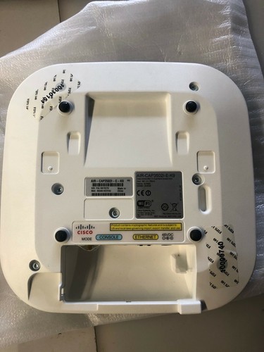 Cisco AIR-CAP3502I-E-K9 Aironet 3502I Stazione Base Wireless 802.11 A/B/G/N - Zdjęcie 2 z 3