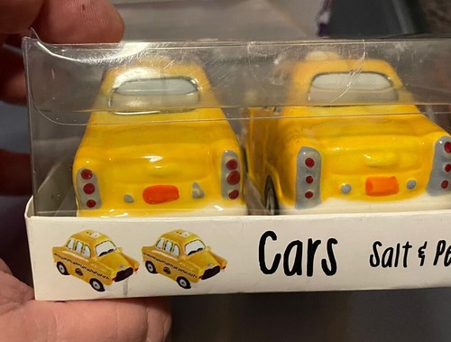 Yellow Taxi Cab Salt and Pepper Shakers - Picture 3 of 5