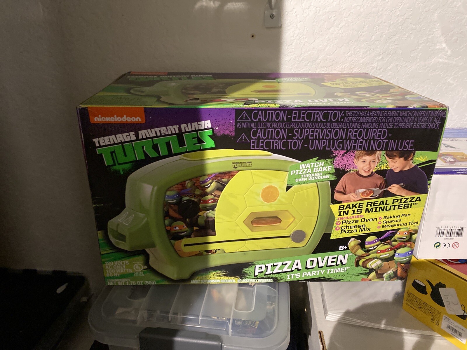 ninja turtle easy bake oven