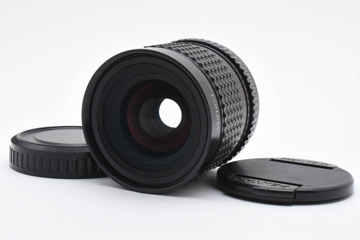 PENTAX SMC PENTAX-A 645 45mm F2.8 T17#3811 Black Lens with PENTAX SMC PENTAX-A 645 45mm F2.8 T17#3811 Black Lens with