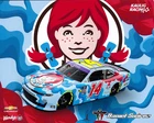 2024 DANIEL SUAREZ "WENDY'S #14 NASCAR XFINITY SERIES POSTCARD