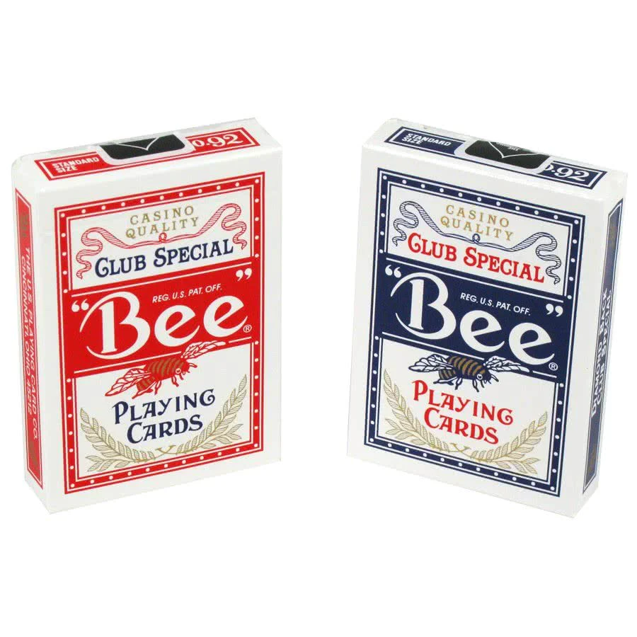 Bee Club Special トランプ 2セット Lot 2 BEE Premium Playing Cards Red & Blue Deck Club Special