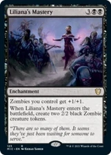 x1 Liliana's Mastery R MTG Commander Innistrad: Midnight Hunt M/NM, English