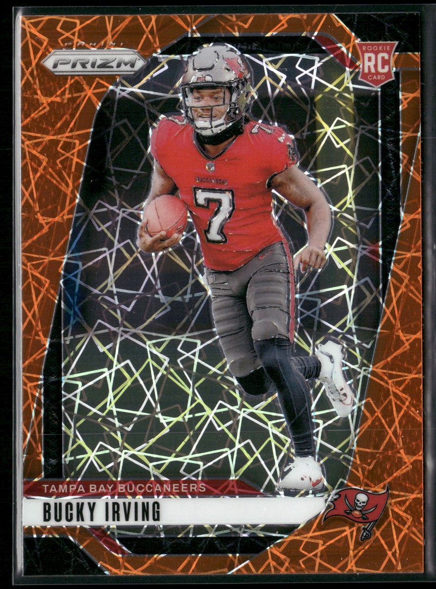 2024 Panini Prizm Orange Lazer Bucky Irving Tampa Bay