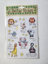 Provo Craft stickers - Forget me not