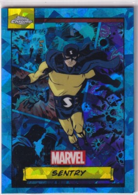 Topps Marvel Chrome 2024 Card Nr. 109 Sentry Sapphire Refractor