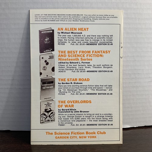 Things To Come SFBC Newsletter December 1973 The Inferno Fred And Geoffrey Hoyle - Picture 2 of 4