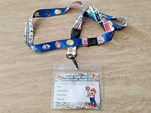 Authentic Nintendo Mario Kart Racer ID Tag - New Condition - Photo 1 sur 4