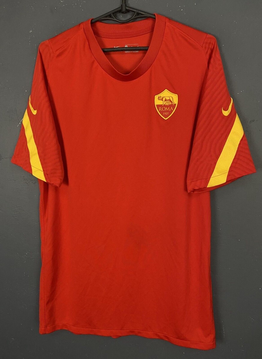 NIKE MENS AS ROMA 2020/2021 TRAINING SOCCER FOOTBALL SHIRT