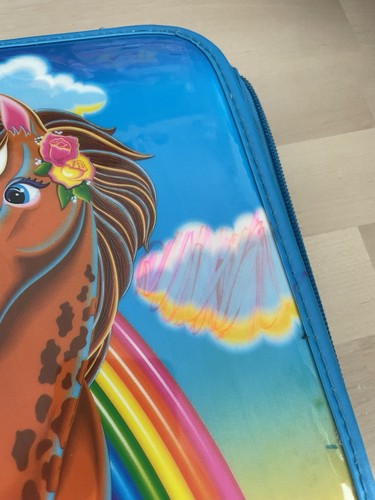 Lisa Frank Rainbow Chaser and Lollipop 3 Ring Zip Binder - Picture 3 of 8